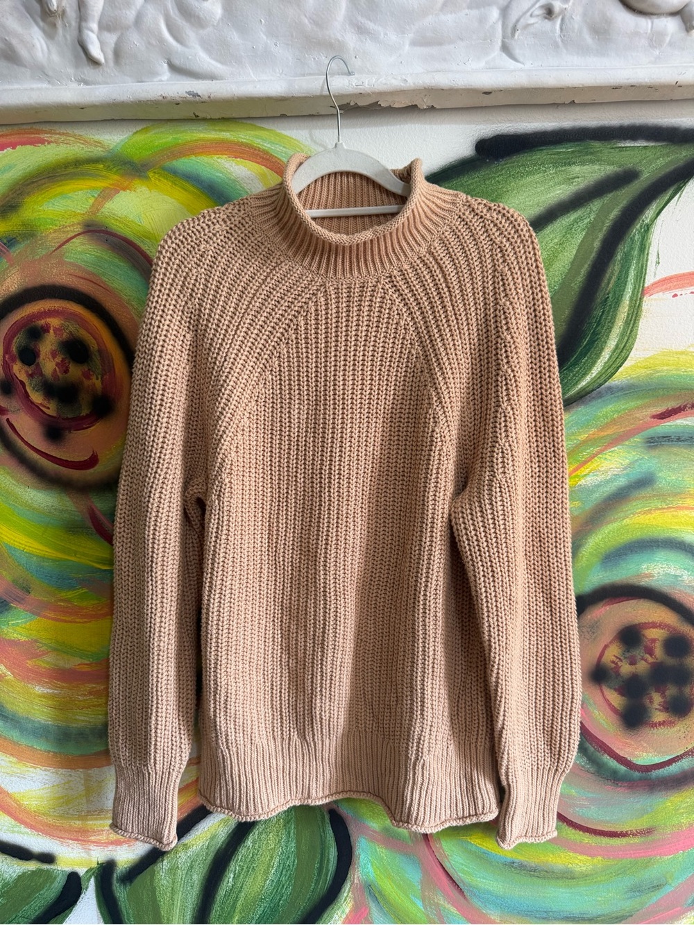 Cozy Tan Jcrew Sweater